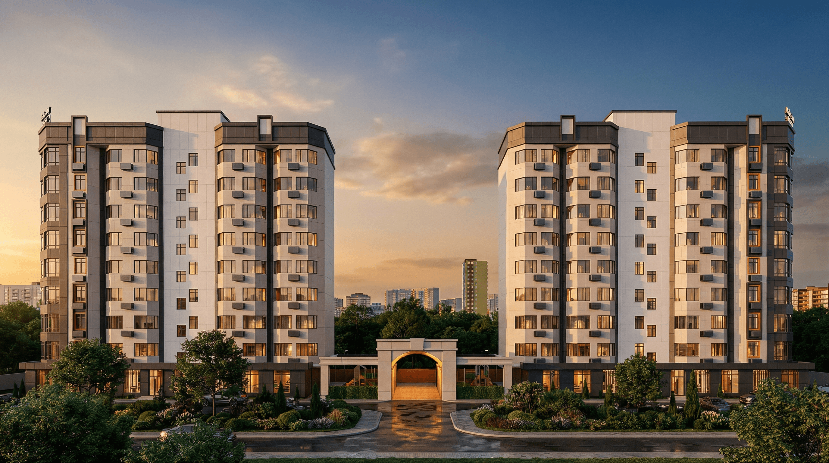 Aurum West — фасад